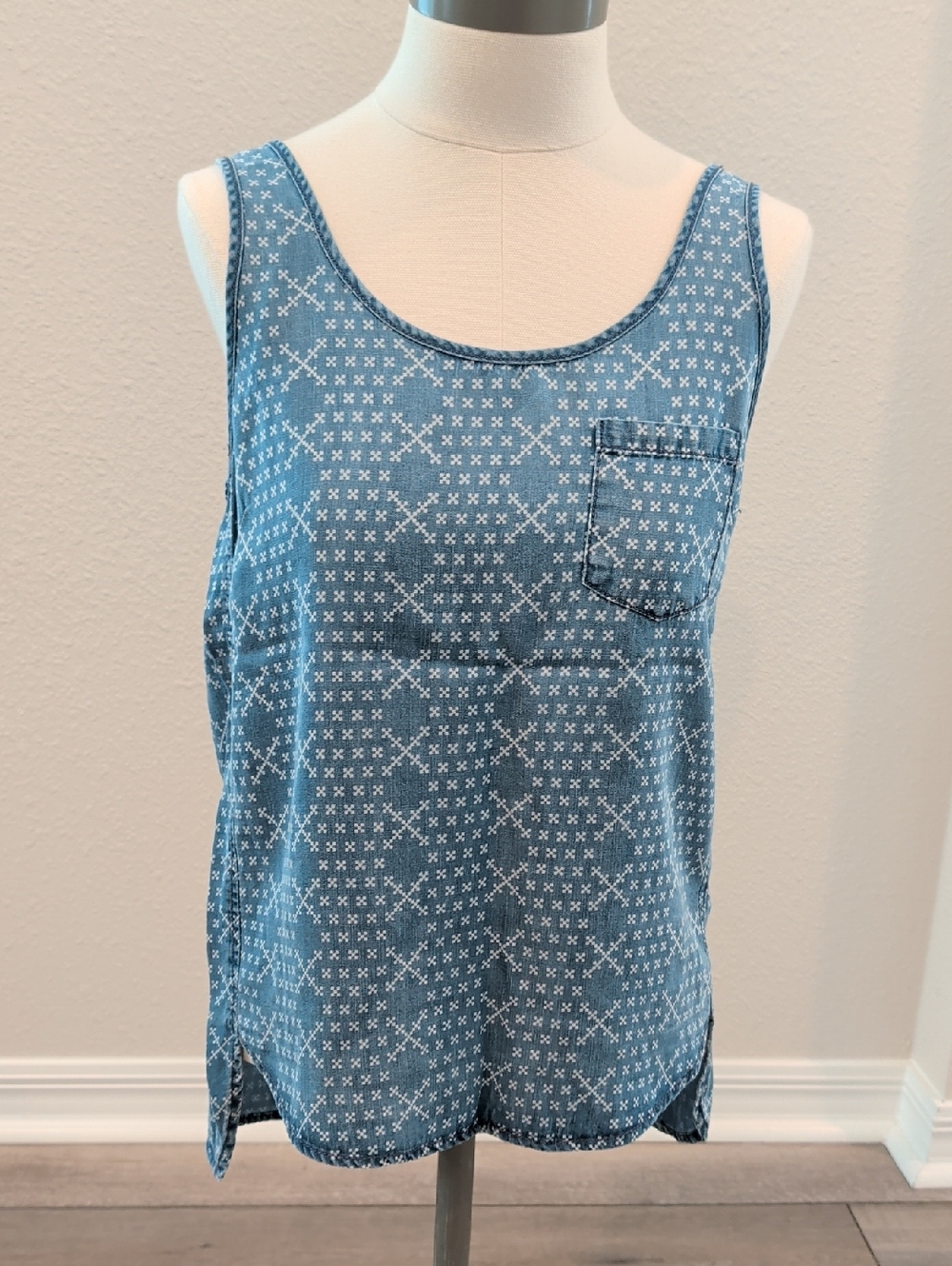 Life in Progress Chambray Top